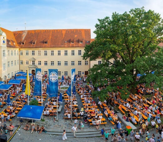 Weihenstephan Beer Garden